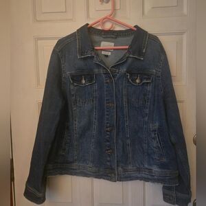 Universal Thread Blue Jean Freeborn Jacket 1X